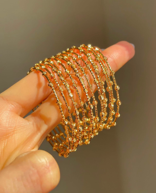 النگو زنانه طلایی البرنادو لوکس و نمادار